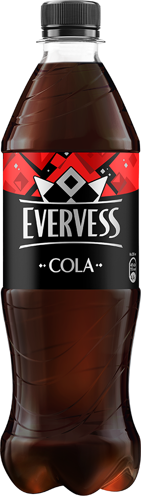 Эвервесс Кола в бутылке 0,5 л в Ростикс меню 2024 с ценами и фото на сегодня