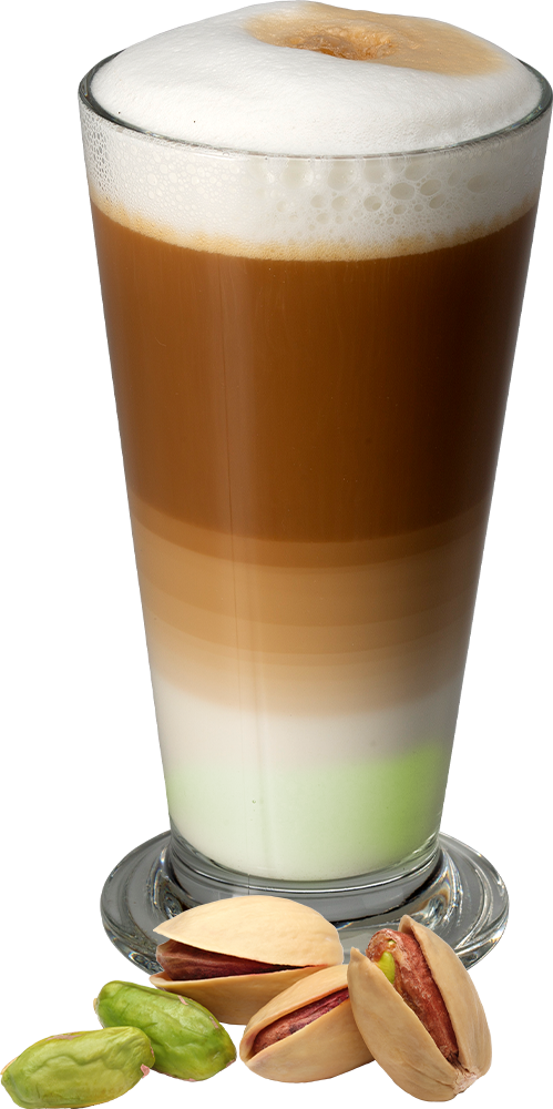 Кофе Латте Ароматная Фисташка большой в Ростикс — цена, калорийность, состав, вес и фото
