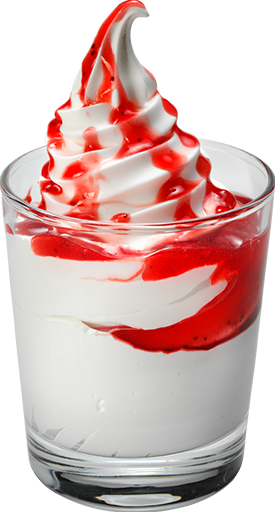 Мороженое Клубничное Летнее в Ростикс — цена, калорийность, состав, вес и фото