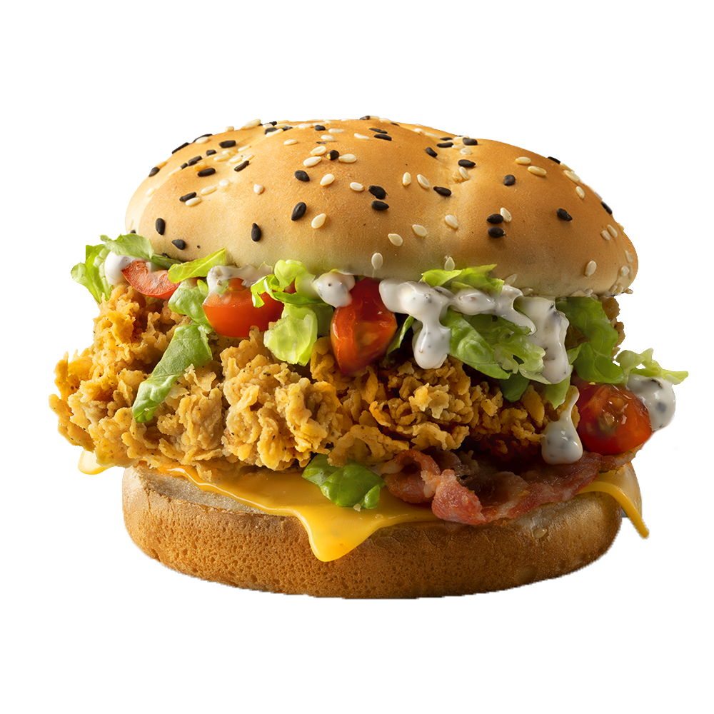 Шефбургер Де Люкс Оригинальный в Ростикс меню 2024 с ценами и фото на сегодня