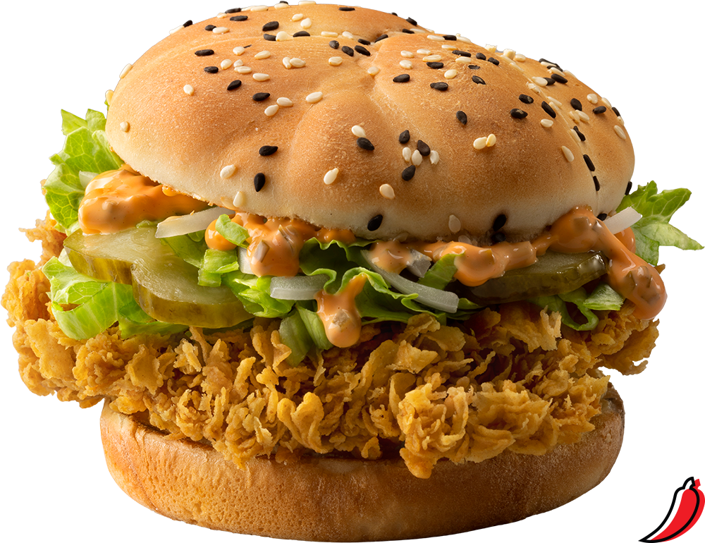 Шефбургер Острый в Ростикс — цена, калорийность, состав, вес и фото